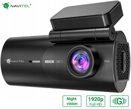 Navitel R35 avto kamera, Full HD, G-senzor, darilni bon