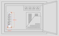 Tenda G0-5G-PoE Gigabitni PoE usmerjevalnik MultiWAN, 3x GWAN/GLAN, 1x GWAN, 1x GLAN, 4x PoE 802.3af/at, VPN