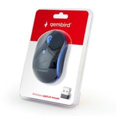 Gembird MUSW-4B-03-B/Contact/1 600 DPI/Wireless USB/Black-Blue