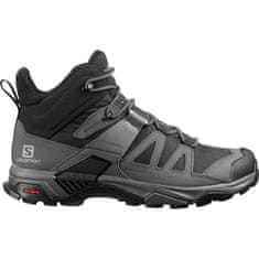 Salomon Čevlji treking čevlji črna 44 EU X Ultra Mid 4 Wide Gtx