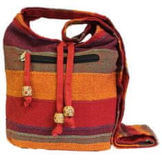 Ancient Wisdom Nepalska torbica za na ramo - Sončni zahod rdeče