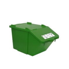Meva Koš za sortiranje odpadkov - zelen 45L