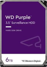 WD PURPLE 6TB SATA3, 6Gb/s, 256MB