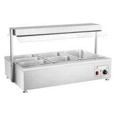 Noah Prostostoječi suhi grelnik brez vode 6 x GN 150 mm 55L Royal Catering