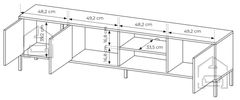 Trianova TV komoda Dast velika