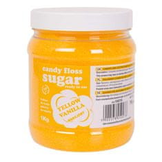 Noah Obarvana sladkorna vata rumene barve z okusom vanilije 1kg