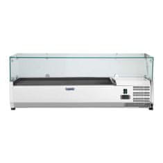 Royal Catering Hladilni pladenj s steklenim pokrovom 5x GN1/4 120cm