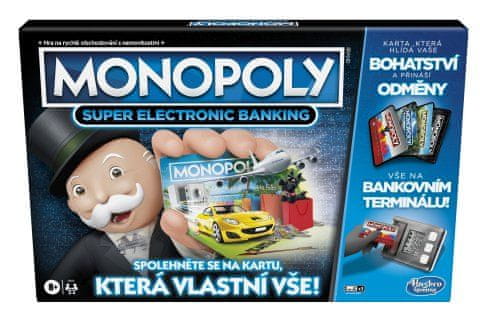 Monopoly Monopol Super elektronsko bančništvo CZ