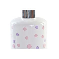 DKD Home Decor Kopalniški set DKD Home Decor White ABS Dolomite Polka dots 7 x 7 x 17,5 cm (2 enoti)