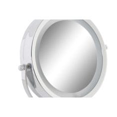 NEW Povečevalno Ogledalo z LED Osvetlitvijo DKD Home Decor 21,5 x 13,5 x 32,5 cm Srebrna Kovina