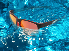 VeyRey Moška lebdeča sončna očala za vodne športe polarizirana Percistan črna univerzalna