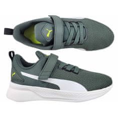 Puma Čevlji zelena 32.5 EU Flyer Runner V Ps