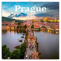 Koledar 2024 zvezek: Praga, 30 × 30 cm