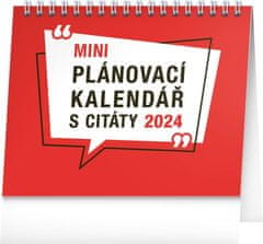 Namizni koledar 2024: planer s citati, 16,5 × 13 cm