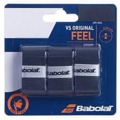 Babolat VS Original overgrip wrap tl. 0,4 mm črna, pakiranje po 3