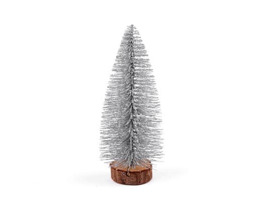 Okras za božično drevo - srebrn