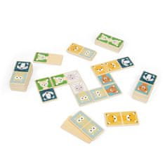 Bigjigs Toys Domino gozdne živali