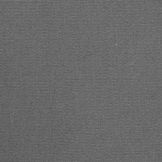 Vidaxl Nadomestna tkanina za tendo volančki antracitne črte 3 m