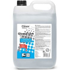 Clinex CLINEX Glass Foam 5L profesionalno čistilo za steklo za čiščenje ogledal in stekla brez lis.