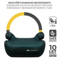 Kinderkraft I-BOOST I-SIZE 2024 GREEN avtopodstavek