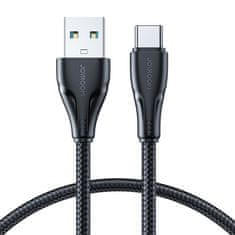 Joyroom Kabel za hitro polnjenje USB - USB-C serije Surpass 3A 1,2 m črn