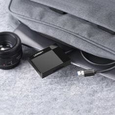 PRO Bralnik pomnilniških kartic SD / micro SD / CF / MS vtič USB 3.0 1m - črn