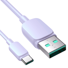 Joyroom Kabel USB-A - USB-C 3A 1,2 m vijolične barve