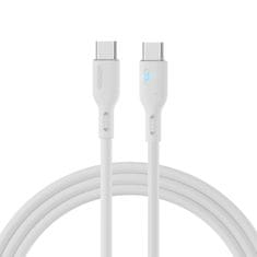 Joyroom Kabel USB-C z LED 100W 2m bele barve