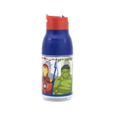 Stor Plastična steklenica z izvlečno slamico Avengers, 420ml, 74135