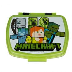 Stor Plastična škatla za prigrizke MINECRAFT, 40474