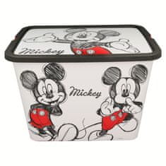 Stor Plastična škatla za shranjevanje MICKEY MOUSE 23L, 02646