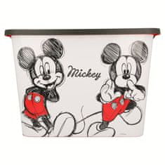 Stor Plastična škatla za shranjevanje MICKEY MOUSE 23L, 02646