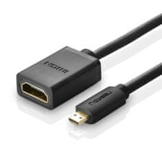 Ugreen Adapterski kabel HDMI na mikro HDMI 20 cm črn