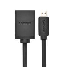 Ugreen Adapterski kabel HDMI na mikro HDMI 20 cm črn