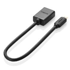 Ugreen Adapterski kabel HDMI na mikro HDMI 20 cm črn