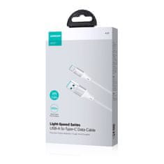 Joyroom Kabel USB-A - USB-C za hiter prenos 100W Light-Speed Series 1,2 m bel