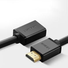 NEW Kabelski podaljšek HDMI 2.0 4K 1 m črn