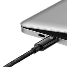 BASEUS Kabel USB-C 480Mb/s 240W Tungsten Gold 1m črn