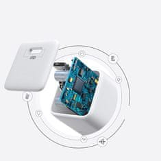Joyroom Polnilec za telefon USB-C USB 30W PD QC 4,5A Angleški vtič UK bela