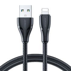 Joyroom Kabel za iPhone Surpass Series USB - Lightning 2,4A 2 m črn