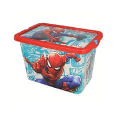 Stor Plastična škatla za shranjevanje Spiderman, 7L, 02624