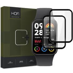 Hofi Hybrid 2x zaščitno steklo za Xiaomi Smart Band 8 Pro, črna