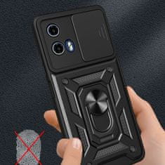 Tech-protect Camshield ovitek za Motorola Moto G24 / G24 Power / G04, črna