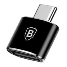 PRO Adapter iz priključka USB na priključek USB-C OTG - črn