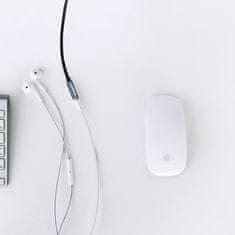 PRO Adapter za podaljšek avdio kabla za slušalke AUX mini jack 3,5 mm 2 m modre barve