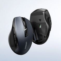 Ugreen Optična brezžična miška USB 2,4 GHz / Bluetooth 5.0 4000 DPI črna