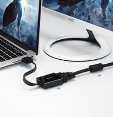 Noah Adapter HDMI - VGA micro USB AUX audio 3,5 mm mini jack črn