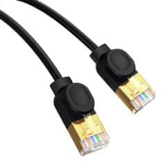 Noah Hitri tanek omrežni kabel RJ45 cat. 7 10Gbps 5m črn