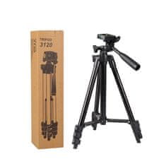 ACTIVESHOP TRIPOD 3120 stativ za telefon s fotoaparatom in kamero GoPro