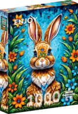 ENJOY Puzzle Garden Rabbit 1000 kosov